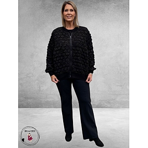 GOZZIP Bomber Jas Elin Zwart